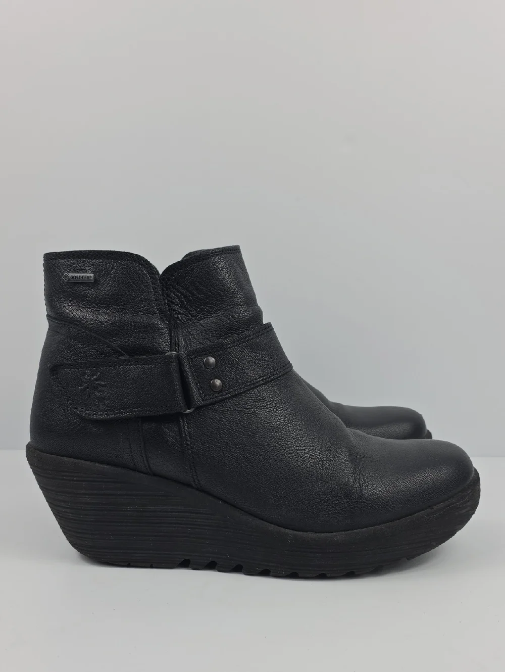 FLY London Yock062fly Mid Gore-Tex Leather Women's Boots Size‎ EU 41 US 8
